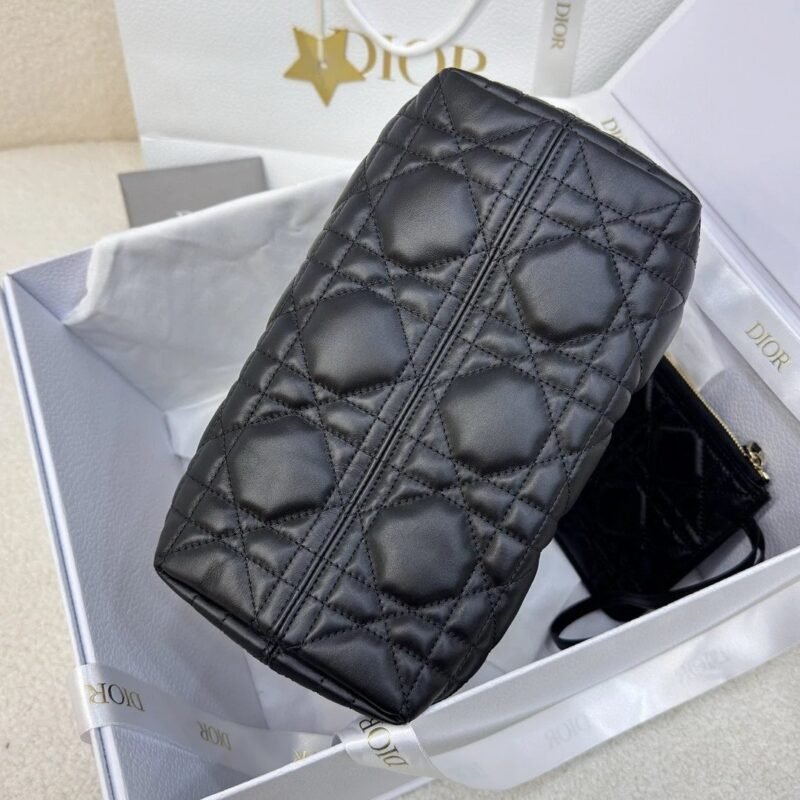DIOR Medium Dior Toujours Bag Macrocannage Calfskin