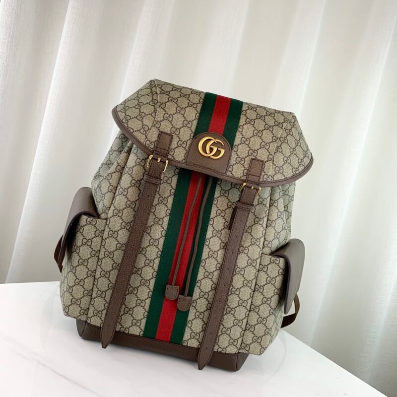 Gucci GG SupremeBackpack-24*40*16CM