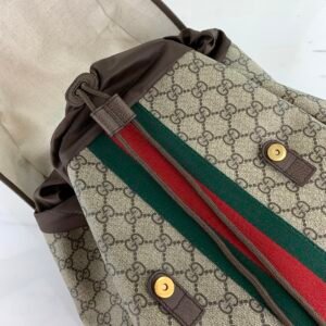 Gucci GG SupremeBackpack-24*40*16CM