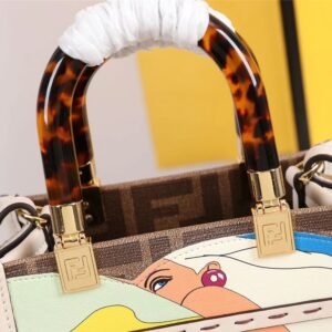 Fendi Mini Tote Bag-13*18*6.5CM