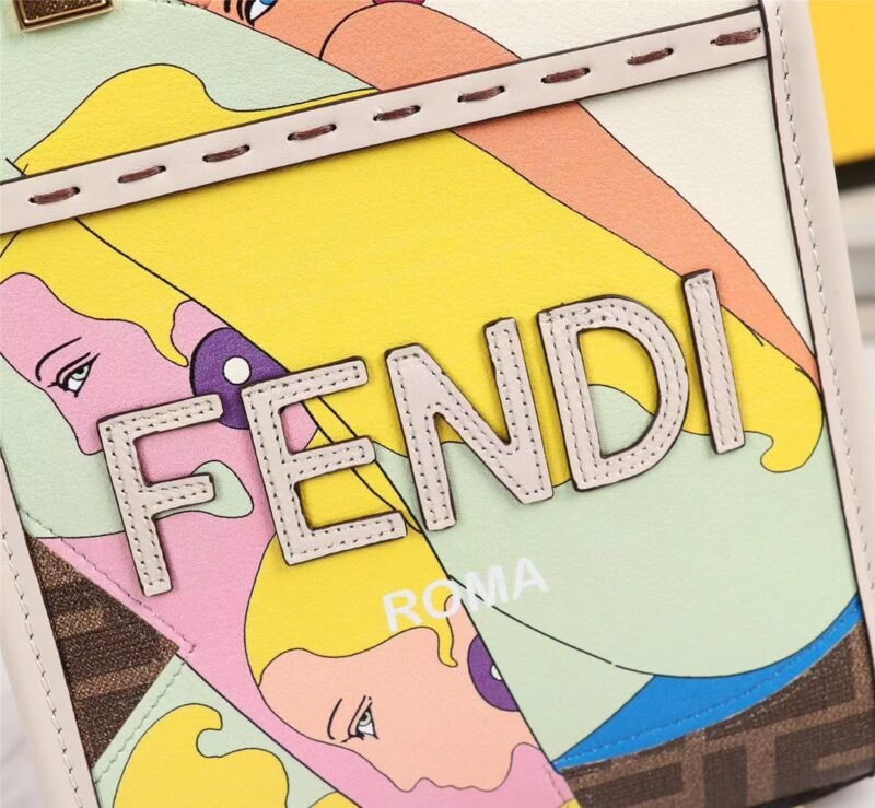 Fendi Mini Tote Bag-13*18*6.5CM