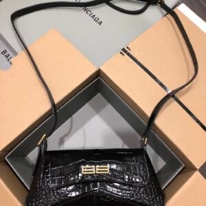 Balenciag XX Flap Bag Crocodile Embossed-27*4.8*15.5CM