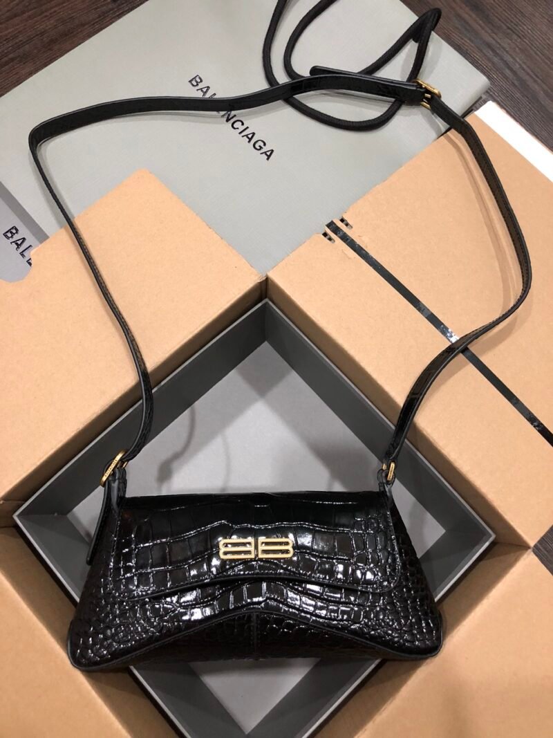 Balenciag XX Flap Bag Crocodile Embossed-27*4.8*15.5CM