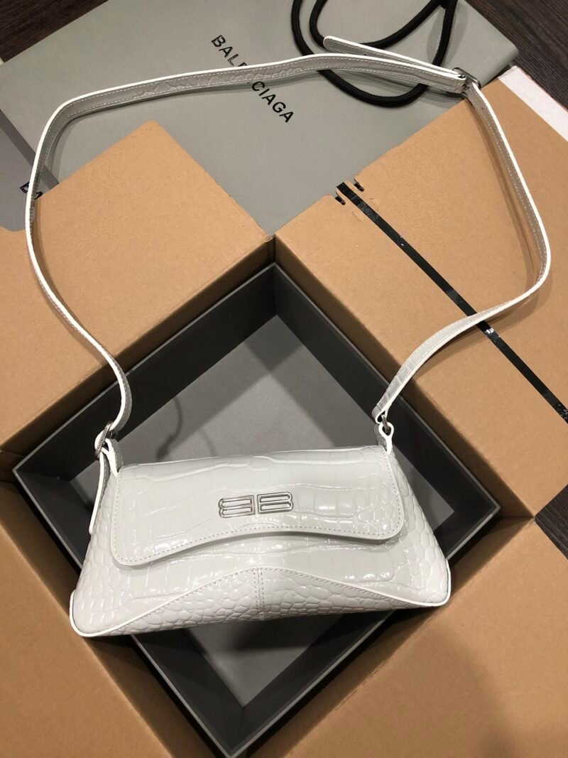 Balenciag XX Flap Bag Crocodile Embossed-27*4.8*15.5CM