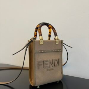 Fendi Vintage Mini Tote-13×6.5x18CM