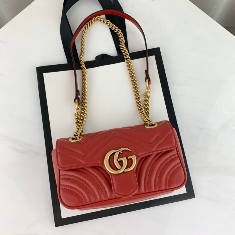 Gucci Marmont Bag-14*23*6CM
