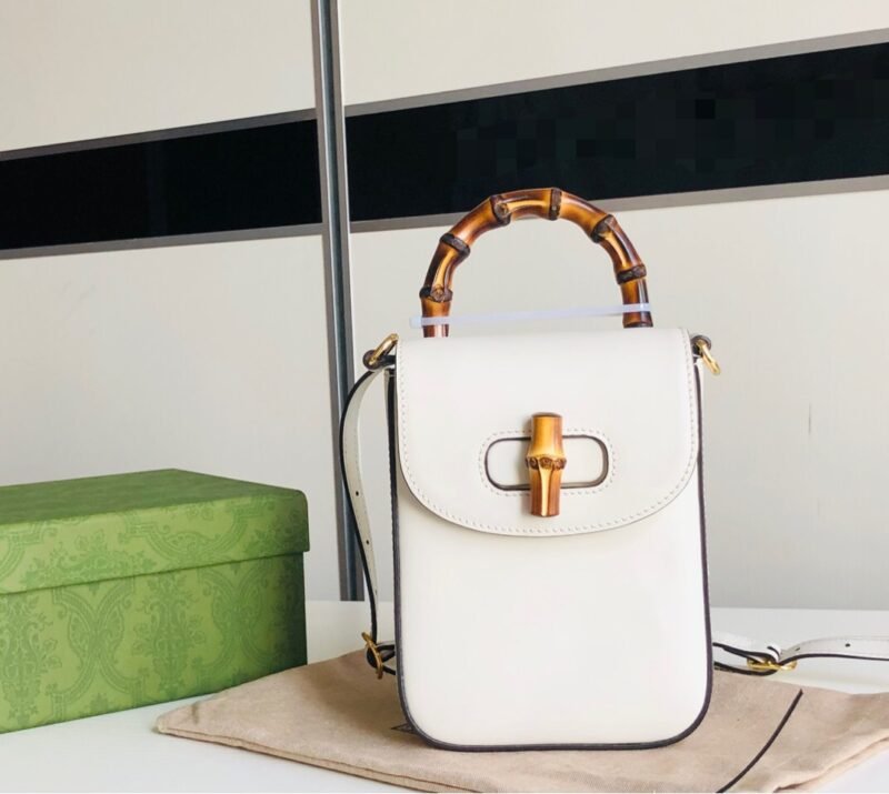 Gucci Bamboo Mini handbag-14*16*4CM