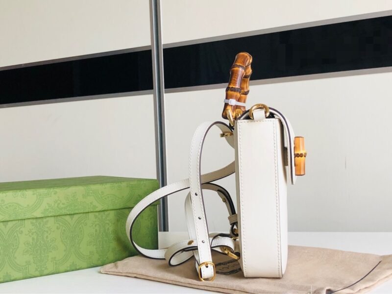 Gucci Bamboo Mini handbag-14*16*4CM