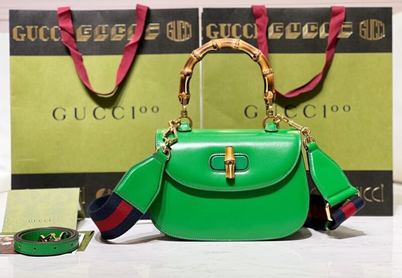 Gucci Bamboo Handbag-211*15*7CM