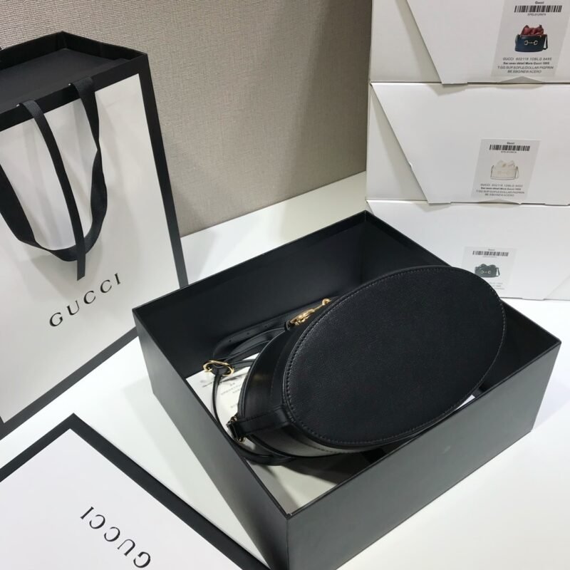 bag-223456erwrwerwe_1_.jpg Gucci 1955 Horsebit Bucket Bag-22*25*12CM