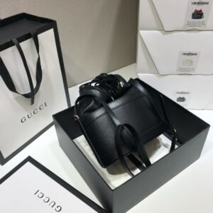 bag-223456erwrwerwe_2_.jpg Gucci 1955 Horsebit Bucket Bag-22*25*12CM