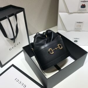bag-223456erwrwerwe_4_.jpg Gucci 1955 Horsebit Bucket Bag-22*25*12CM