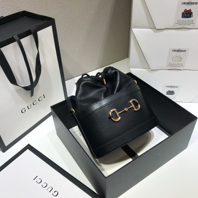 bag-223456erwrwerwe_4_.jpg Gucci 1955 Horsebit Bucket Bag-22*25*12CM