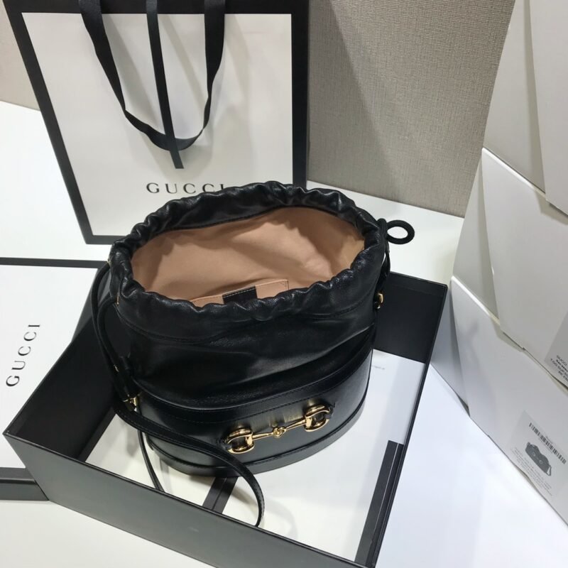bag-223456erwrwerwe_9_.jpg Gucci 1955 Horsebit Bucket Bag-22*25*12CM