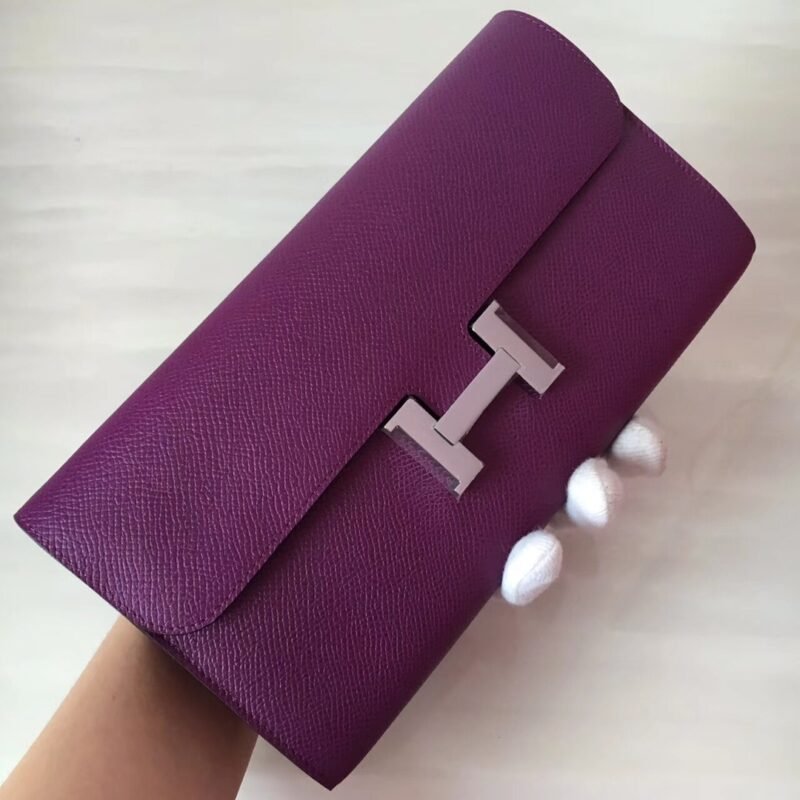 Hermes Constance Wallet Epsom
