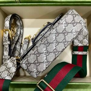 Gucci&Balenciaga 1955 Horsebit Bag-21/13/9CM