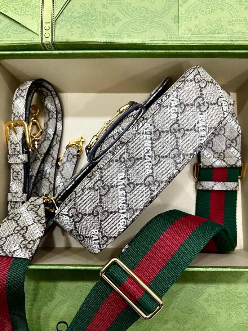 Gucci&Balenciaga 1955 Horsebit Bag-21/13/9CM