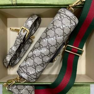 Gucci&Balenciaga 1955 Horsebit Bag-21/13/9CM