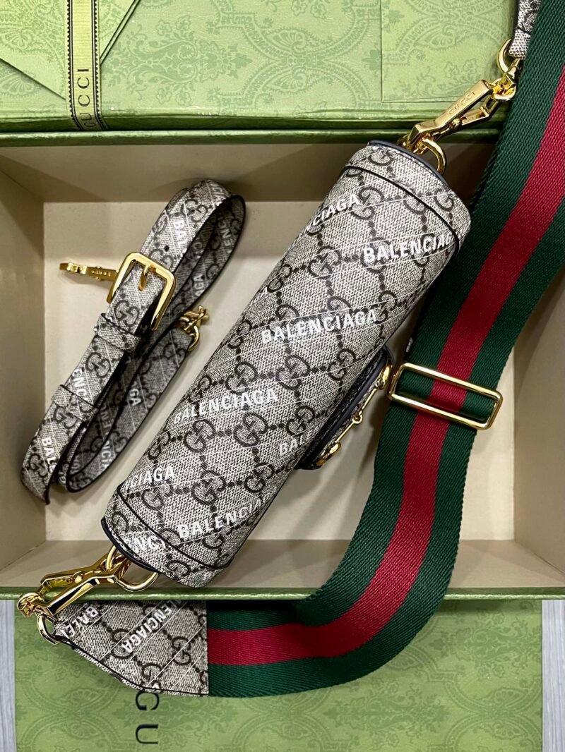 Gucci&Balenciaga 1955 Horsebit Bag-21/13/9CM