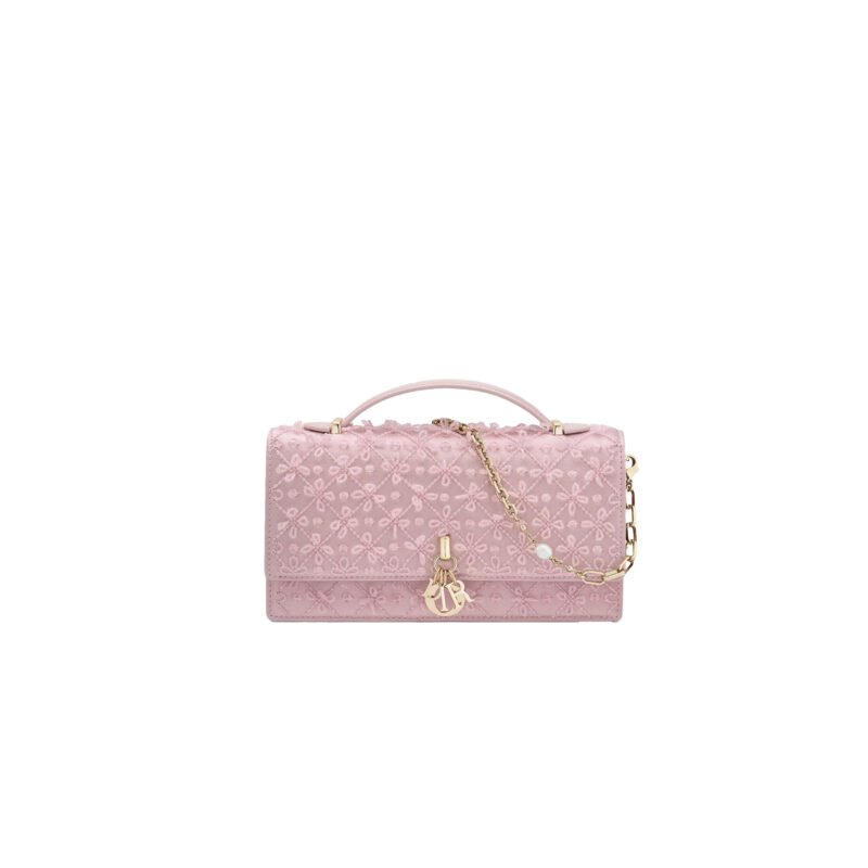 DIOR Mini My Dior Bag – Pink Satin