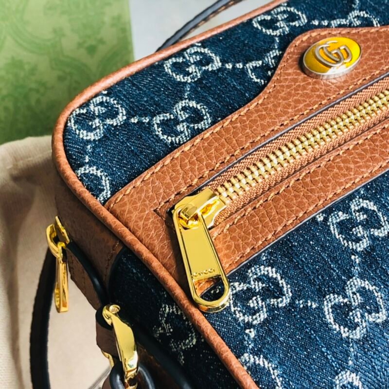 Gucci Demin Handbags-17*12*5.5CM
