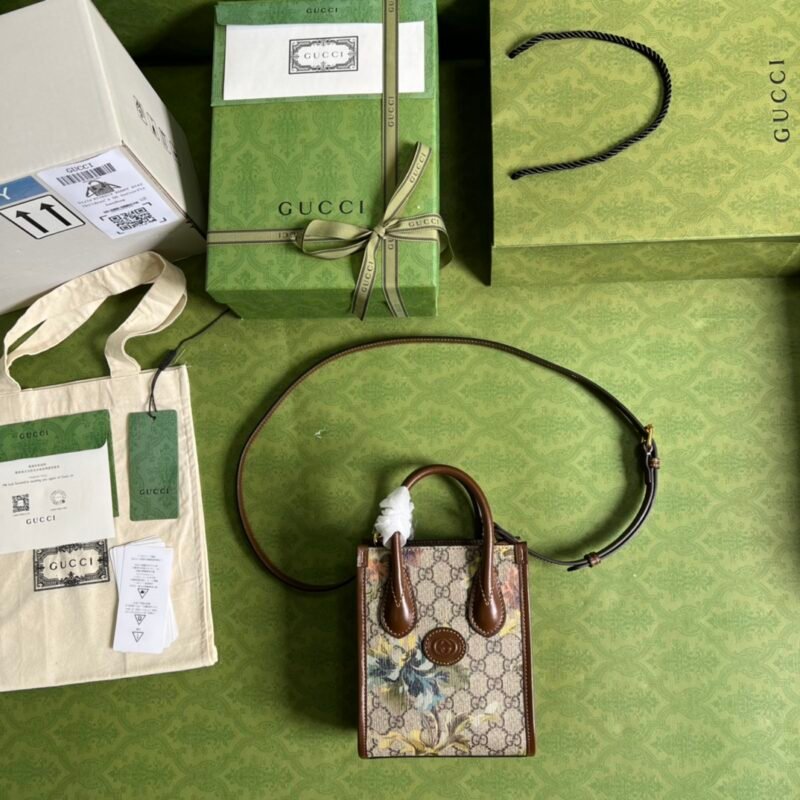 Gucci GG Retro Mini Tote-16*20*7CM