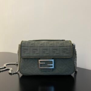 FendI Medium Lconic Baguette Bag-24x7x14.5CM