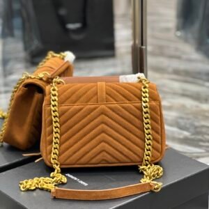 YS L Monogram College Bag-24*17*7CM