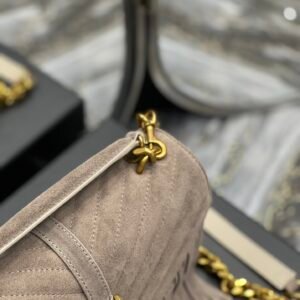 YS L Monogram College Bag-24*17*7CM