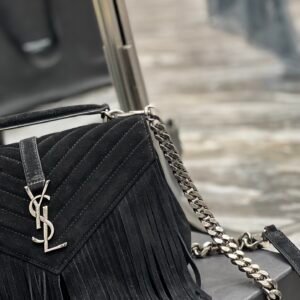 YS L Monogram College Bag-24*17*7CM