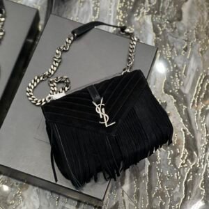 YS L Monogram College Bag-24*17*7CM