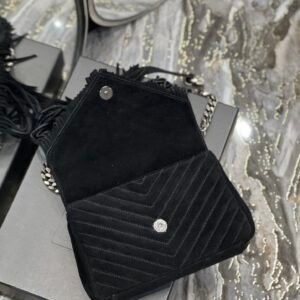 YS L Monogram College Bag-24*17*7CM