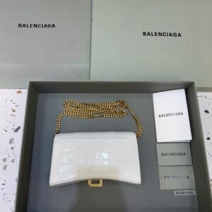 Balenciaga Hourglass Wallet On Chain-19*4*12CM