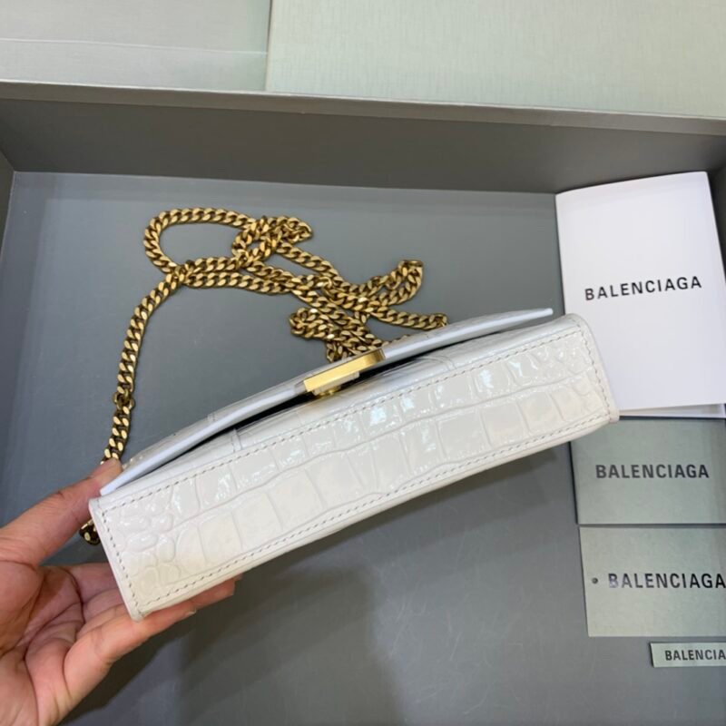 Balenciaga Hourglass Wallet On Chain-19*4*12CM