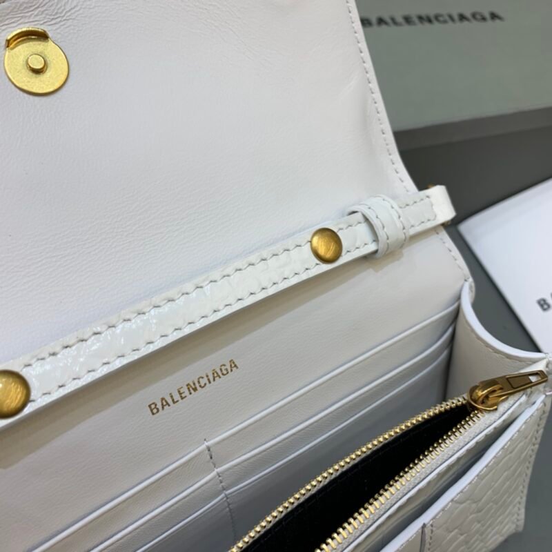 Balenciaga Hourglass Wallet On Chain-19*4*12CM