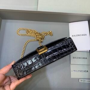 Balenciaga Hourglass Wallet On Chain-19*4*12CM