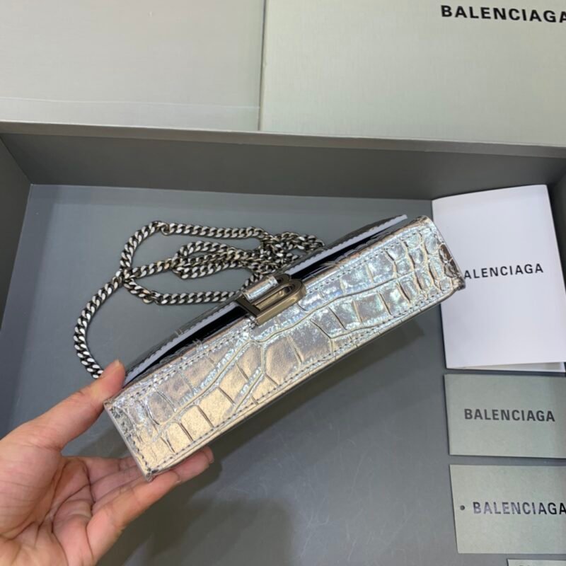 Balenciaga Hourglass Wallet On Chain-19*4*12CM