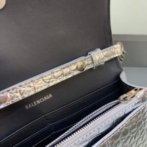 Balenciaga Hourglass Wallet On Chain-19*4*12CM