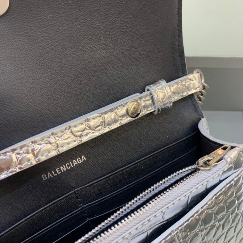 Balenciaga Hourglass Wallet On Chain-19*4*12CM