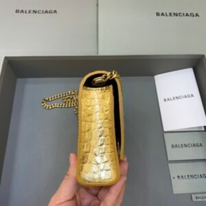 Balenciaga Hourglass Wallet On Chain-19*4*12CM