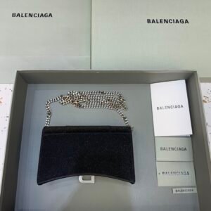 Balenciaga Hourglass Wallet On Chain-19*4*12CM