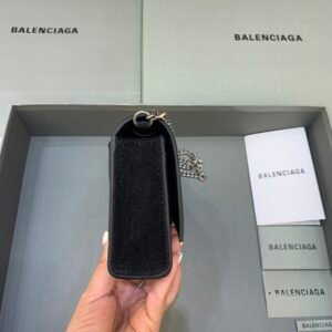 Balenciaga Hourglass Wallet On Chain-19*4*12CM