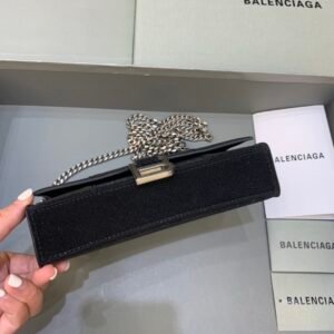 Balenciaga Hourglass Wallet On Chain-19*4*12CM