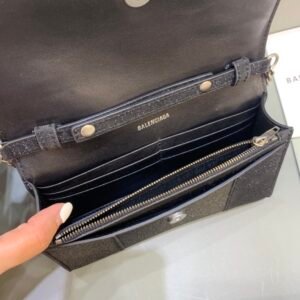 Balenciaga Hourglass Wallet On Chain-19*4*12CM