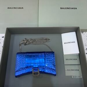 Balenciaga Hourglass Wallet On Chain-19*4*12CM