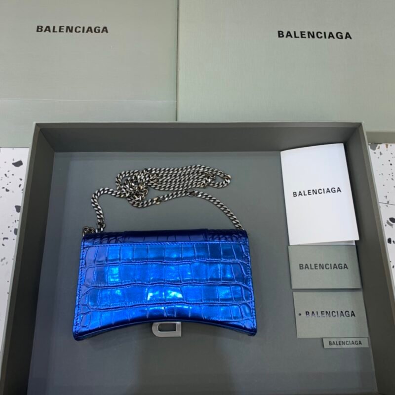 Balenciaga Hourglass Wallet On Chain-19*4*12CM