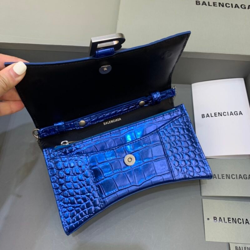 Balenciaga Hourglass Wallet On Chain-19*4*12CM