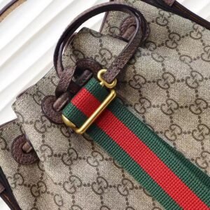 gub387543rewwerwre_2_.jpg Gucci GG Supreme Bucket-20*22*14CM
