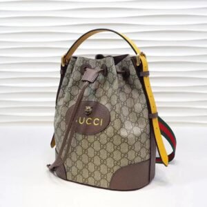 gub387543rewwerwre_6_.jpg Gucci GG Supreme Bucket-20*22*14CM