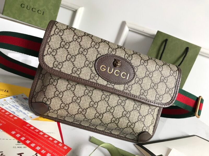GUCCI Neo Vintage GG Supreme Belt Bag-24*16.5*4CM